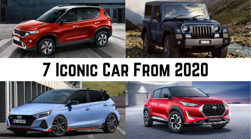 7 Iconic Car from 2020