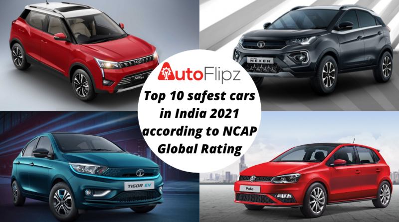 Safest cars in India 2021 according to NCAP Global Rating