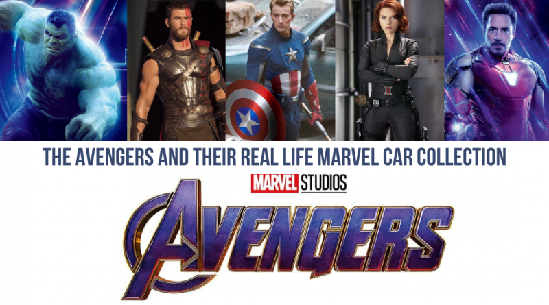 The Avengers and their real life Marvel Cars collection
