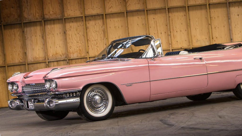 The Pink Cadillac | music icons Elvis Presley