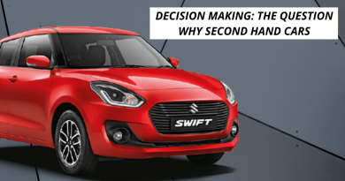 DECISION MAKING THE QUESTION WHY SECOND HAND CARS