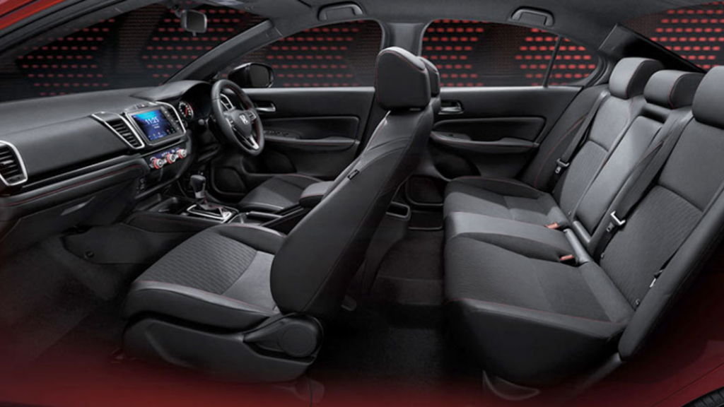 Honda City Comfy interior