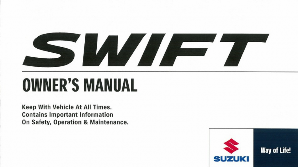 Maruti Swift Owner's Manual